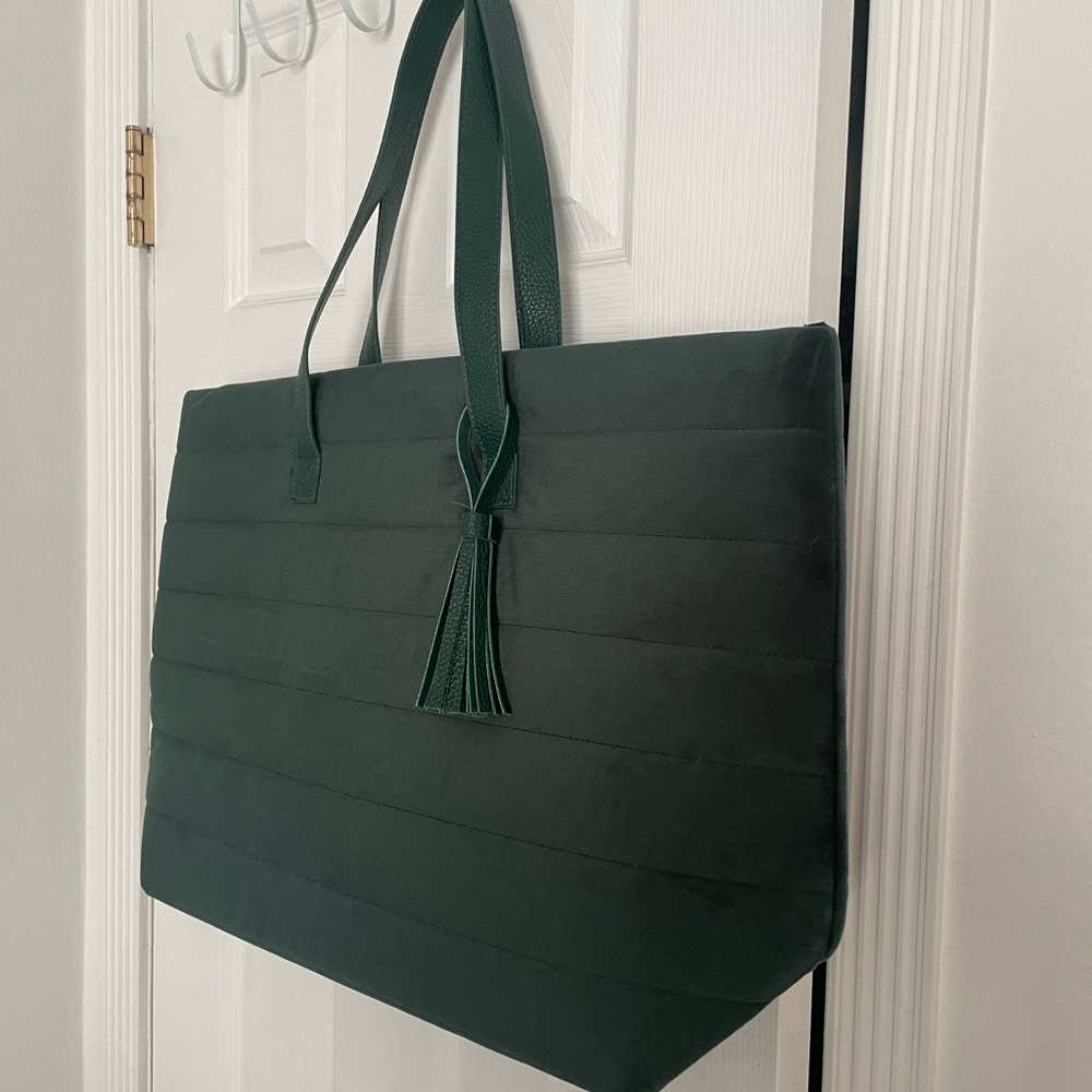 Barnes and Noble Large velvet tote bag 💼